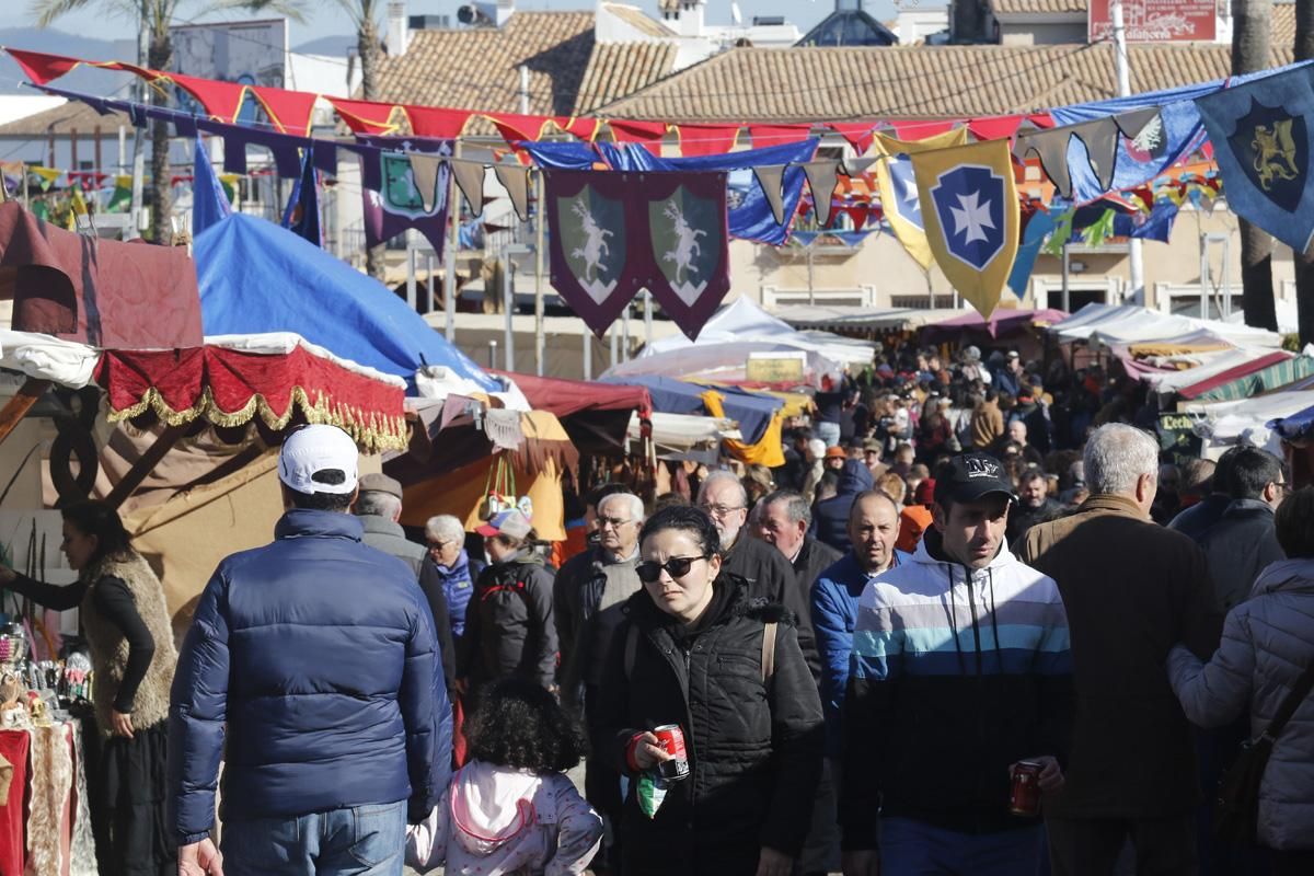 Ambiente del primer día del Mercado medieval