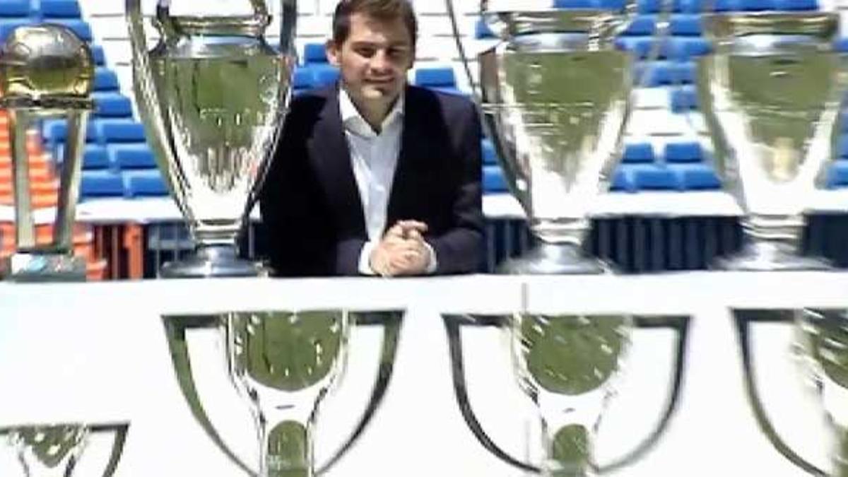 La despedida de Casillas en el Santiago Bernabéu