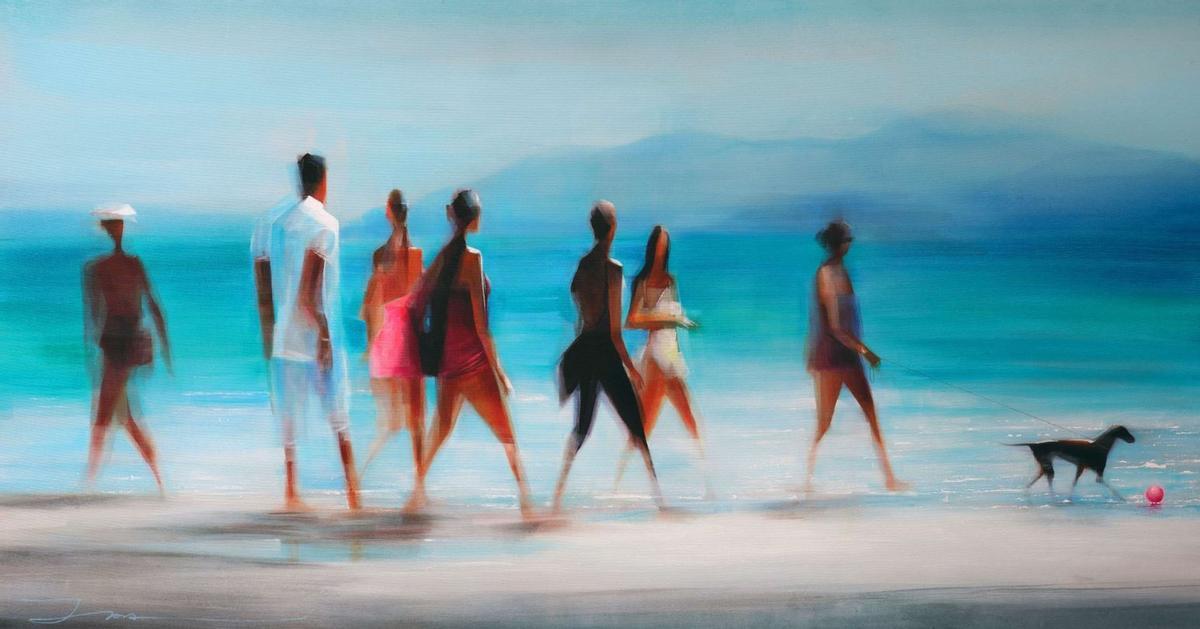 Ein Werk von Ira Tsantekidou aus der Serie Beach Memories