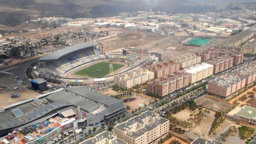 ¿Qué calles estarán cortadas mañana cerca del Estadio de Gran Canaria?