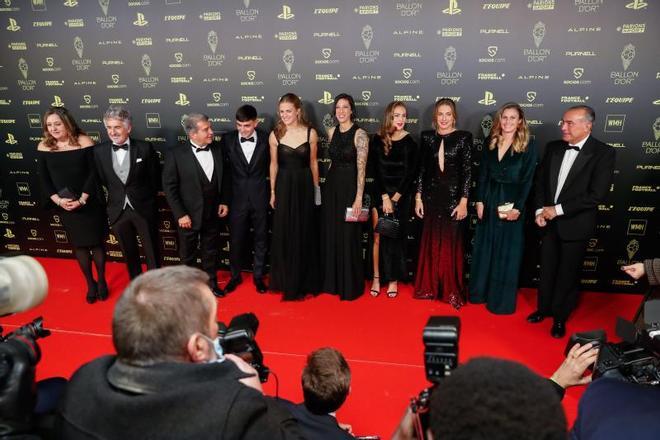 La alfombra roja del Balón de Oro: el fútbol se viste de gala