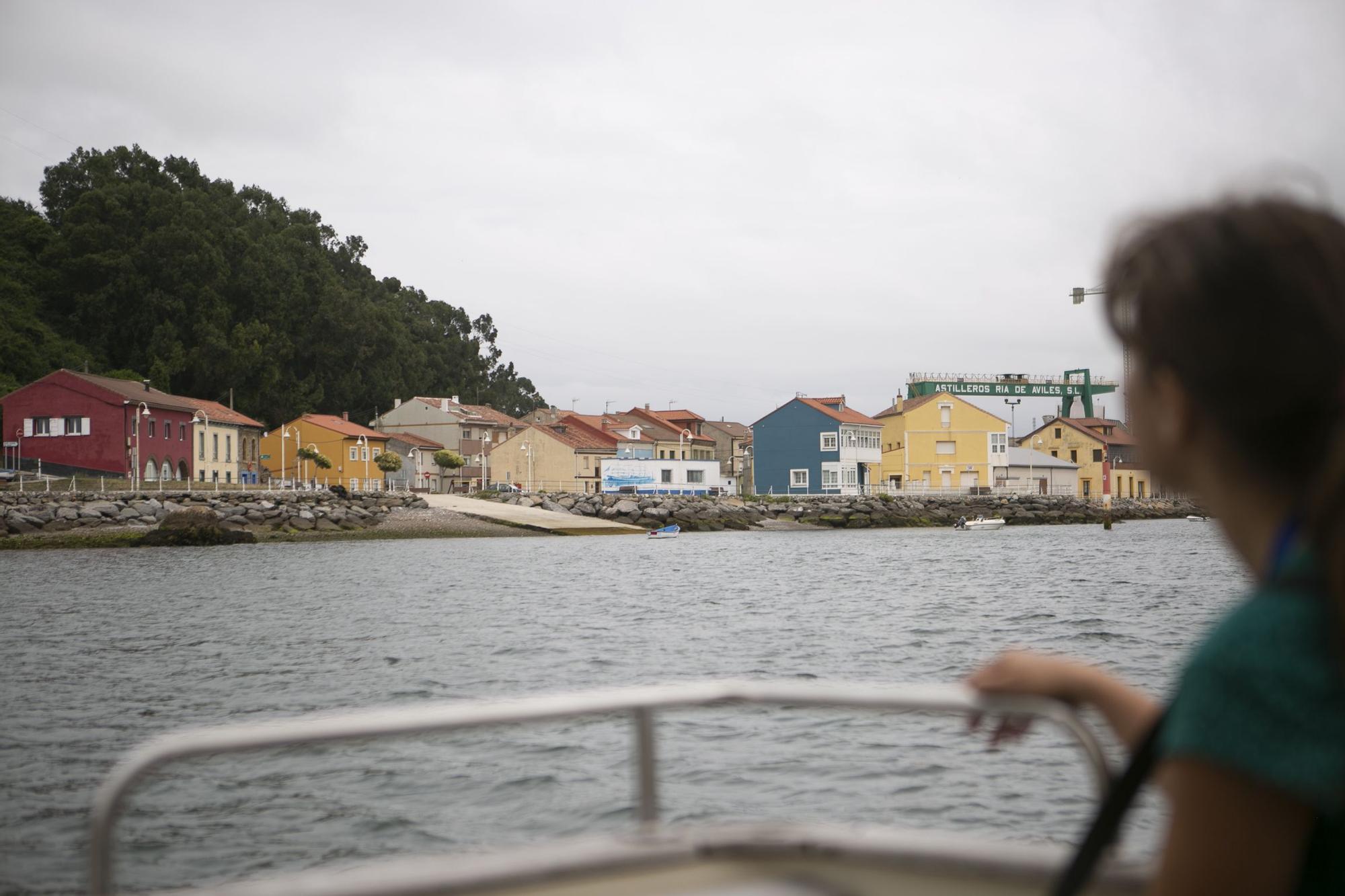 En imágenes: Avilés recupera sus paseos por la ría