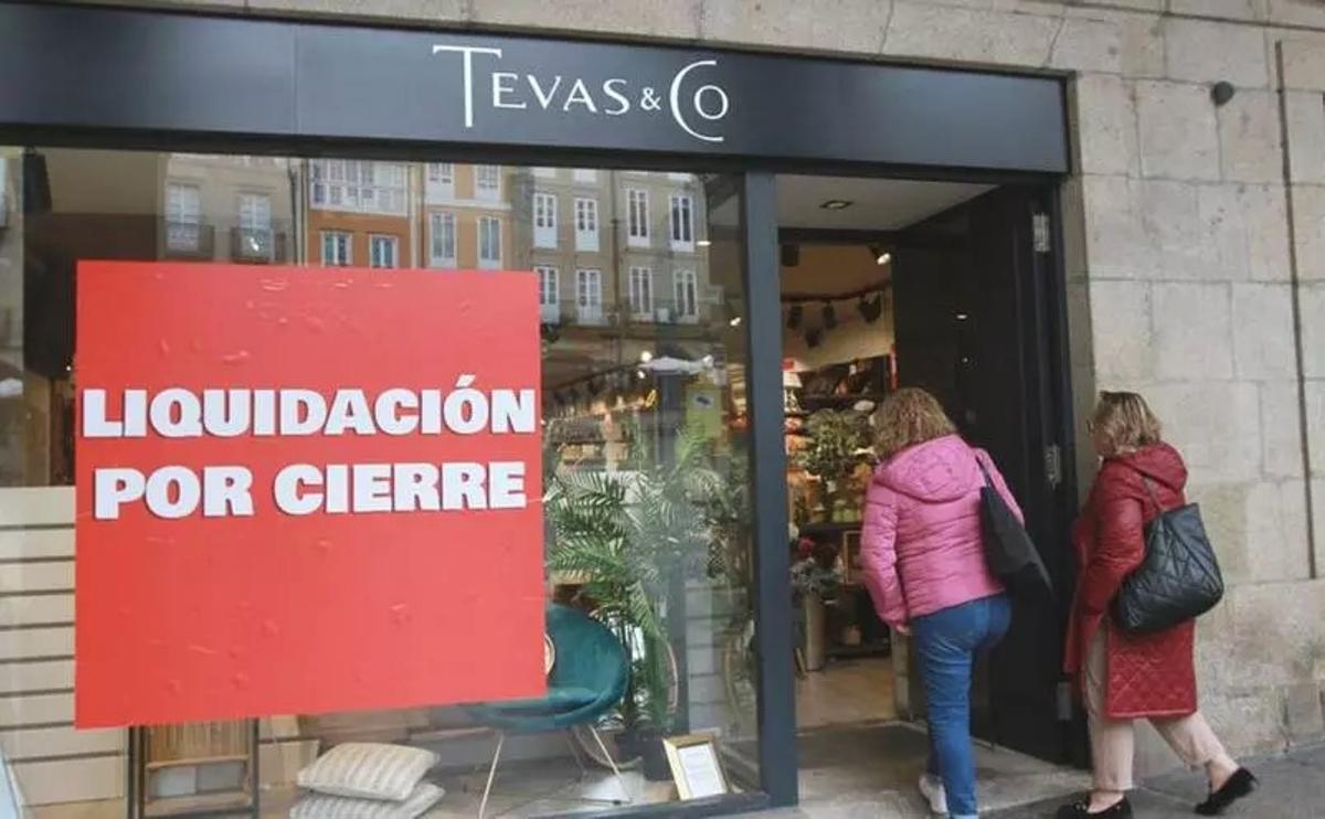 En verano de 2025 la firma gallega cerró su tienda de Ourense.