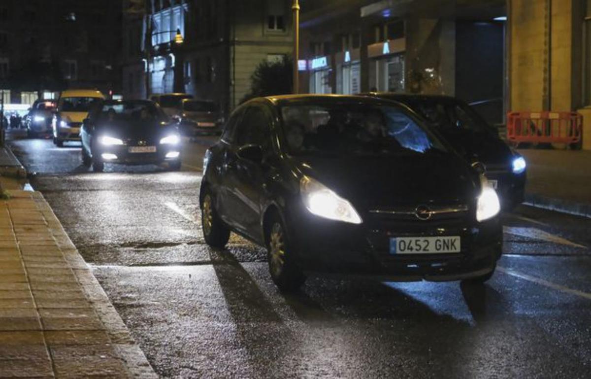 El Halloween mete miedo... hasta al tráfico y la lluvia