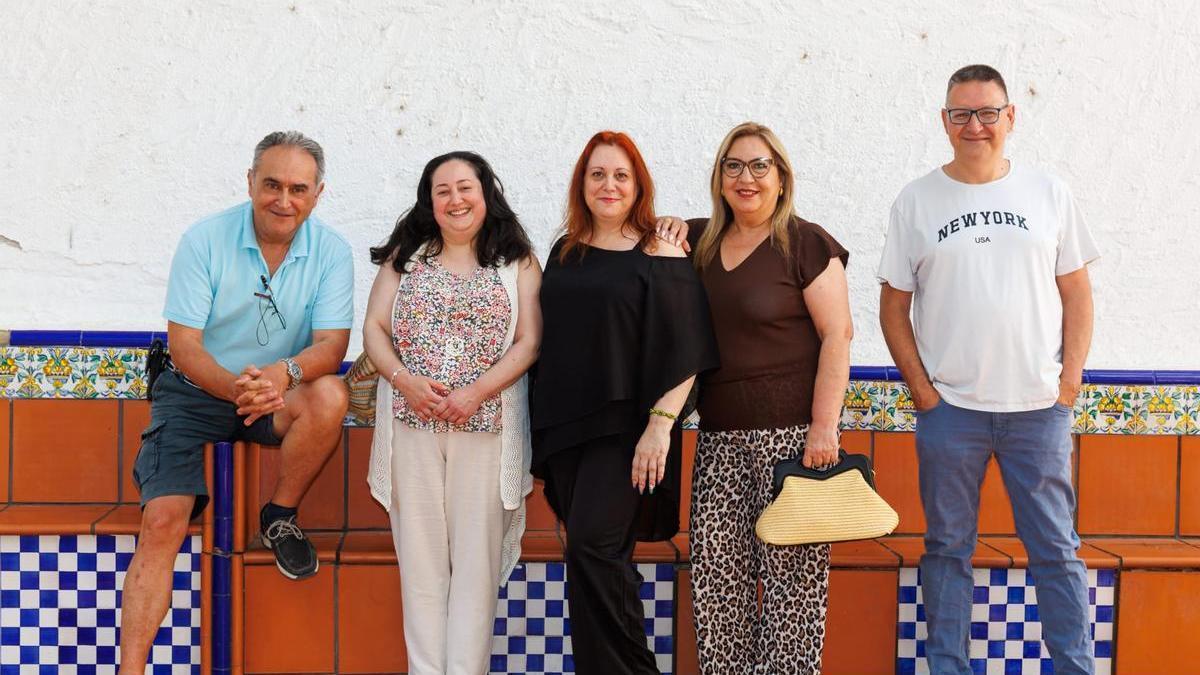 Los cinco integrantes que encabezarán la inédita lista electoral del Partido Autónomos en la provincia de Castellón.