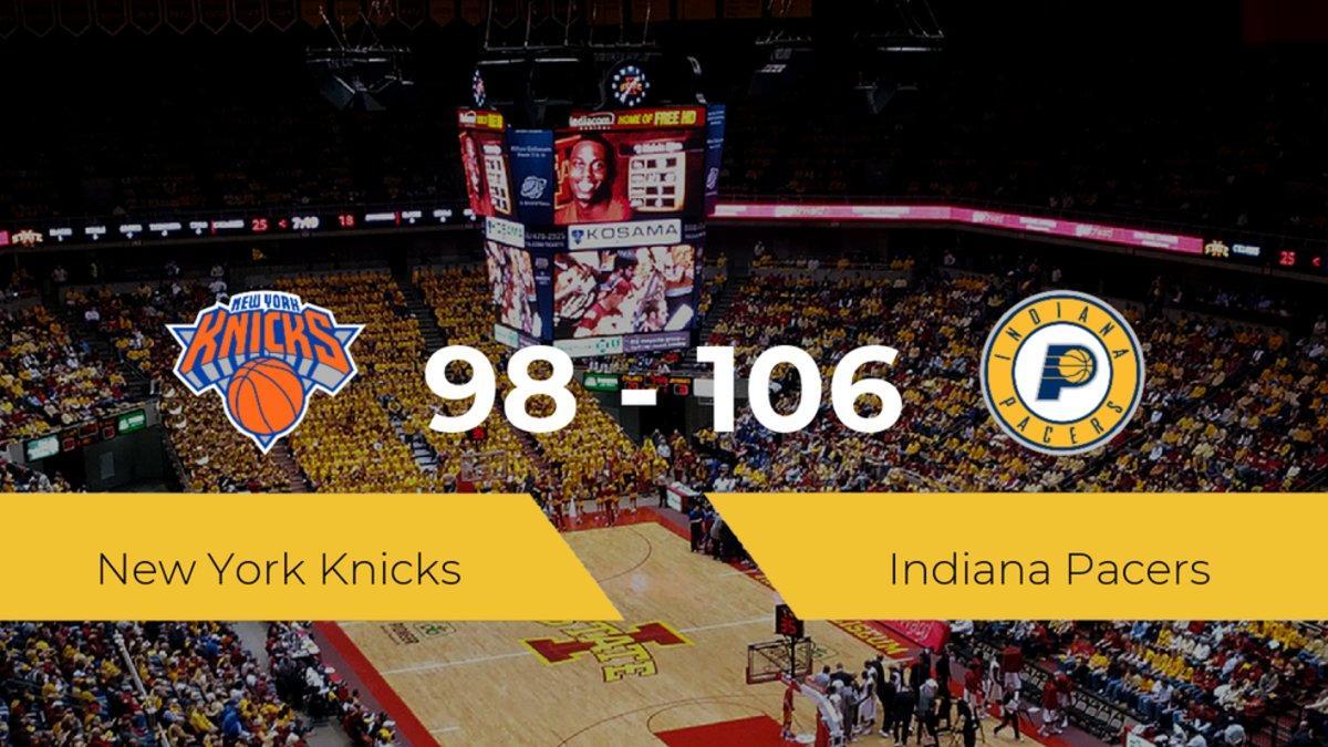 Indiana Pacers gana a New York Knicks por 98-106