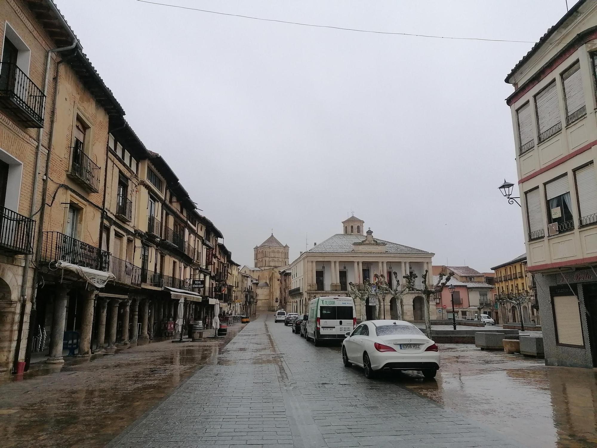 GALERÍA | La nieve se asoma tímidamente a Toro