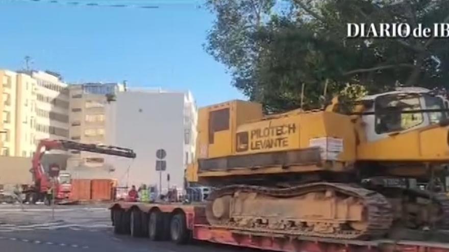 VÍDEO | Trabajos en el antiguo solar de Santa Margarita de Ibiza