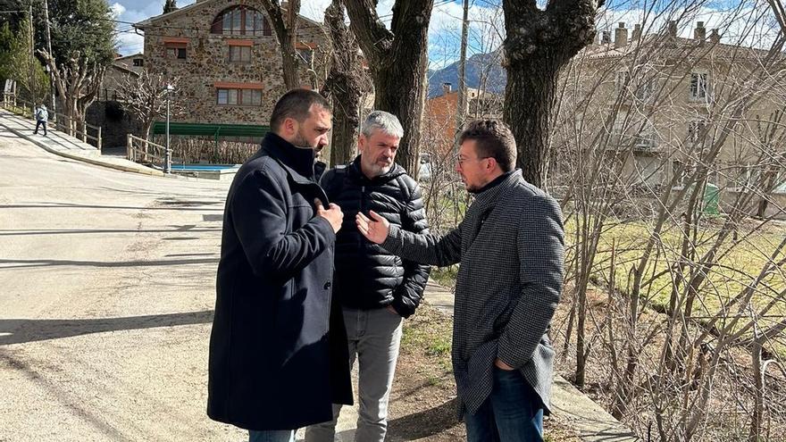 La Diputació de Barcelona invertirà en la carretera de Bagà a Gisclareny i la de Coll de Pal