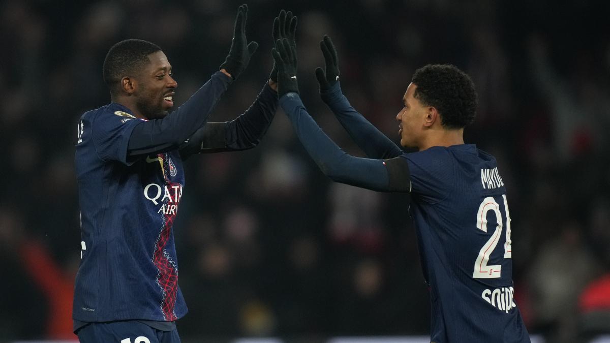 Dembélé aplaca el entusiasmo del París