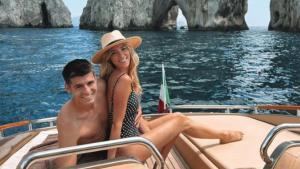 Álvaro Morata y Alice Campello disfrutan de sus vacaciones en Italia