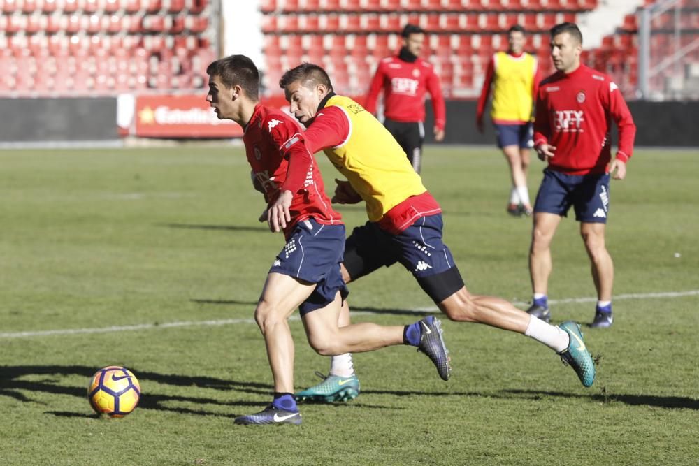 Entrenament de portes obertes del Girona