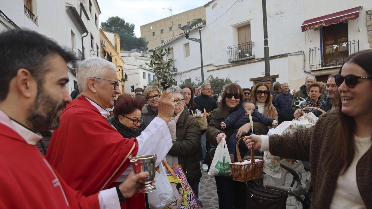 Así se vivió Sant Blai en Sagunt