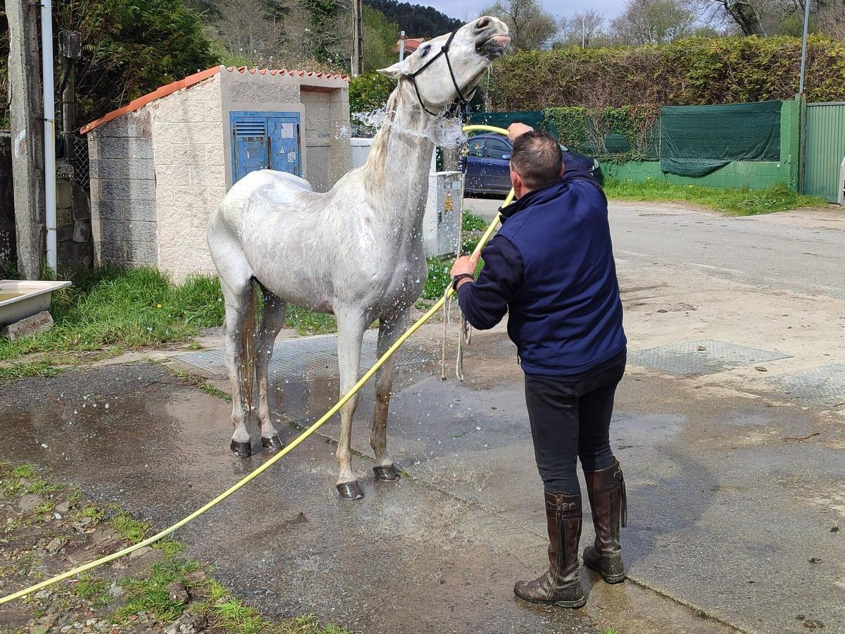 Participantes en la XIII Xuntaza Cabalar pola Costa