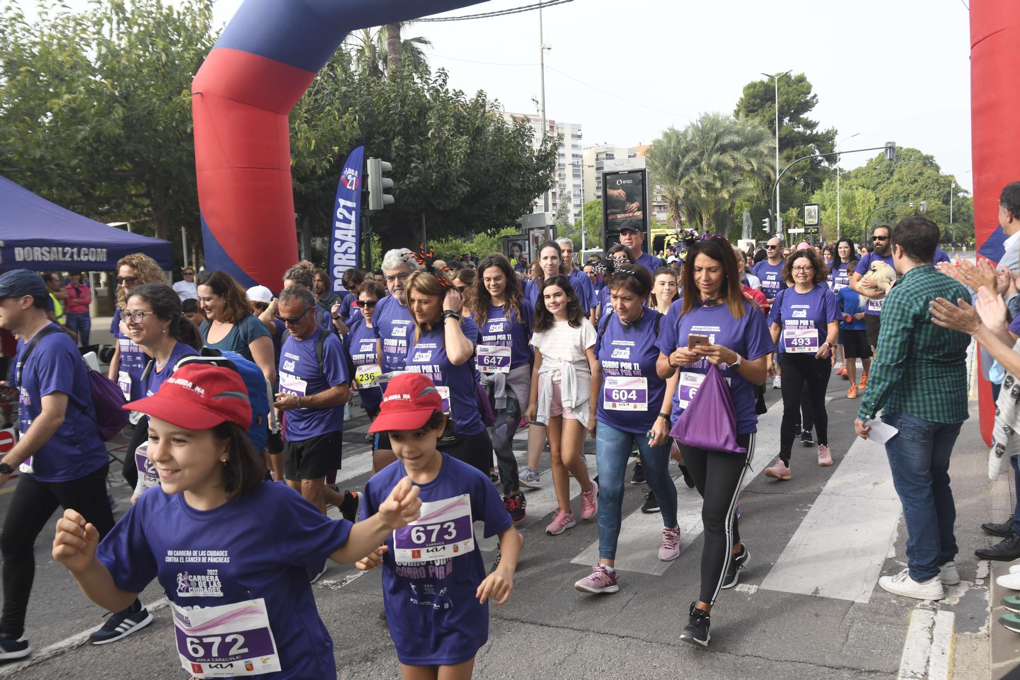 Carrera contra el cáncer de páncreas en Murcia