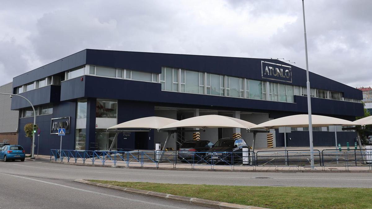 Instalaciones de Atunlo en Beiramar (Vigo).