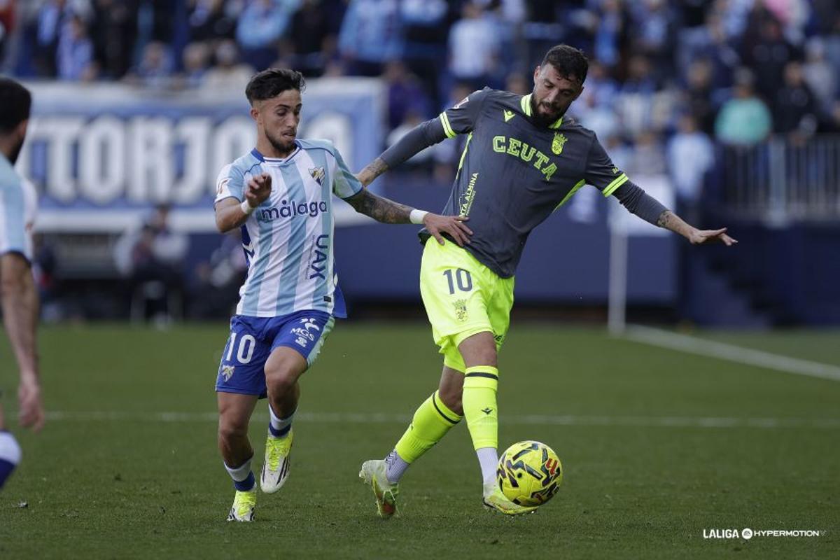 LaLiga Hypermotion | Málaga CF - AD Ceuta, en imágenes