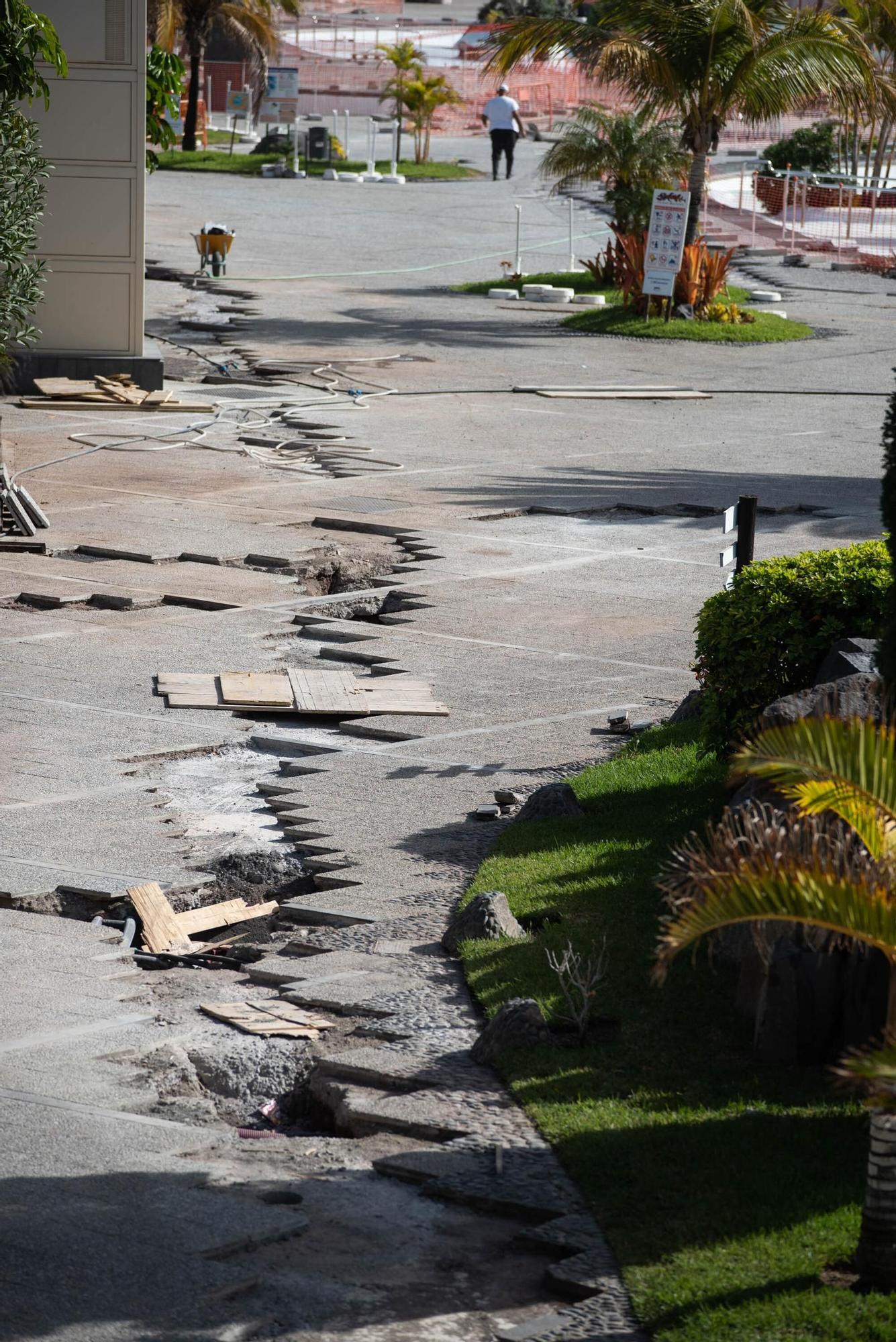 Obras en el Parque Marítimo