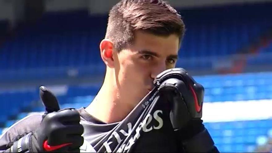 Presentación de Thibaut Courtois como jugador el Real Madrid