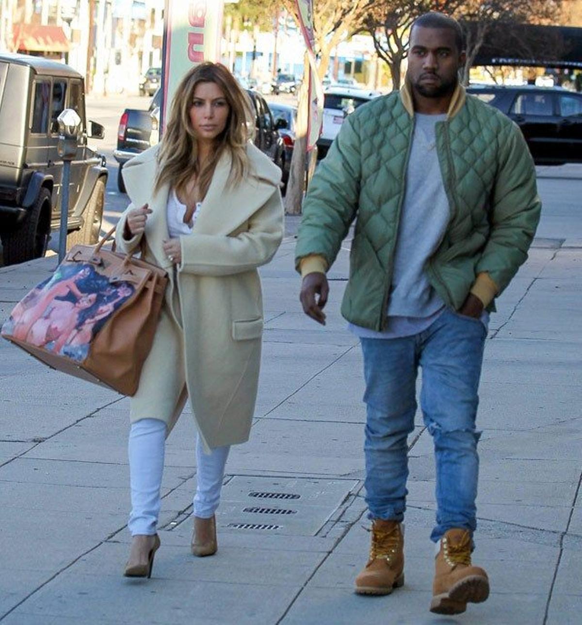 Kim Kardashian Y Kanye West Todo Felicidad Cuando Van De Compras Cuore