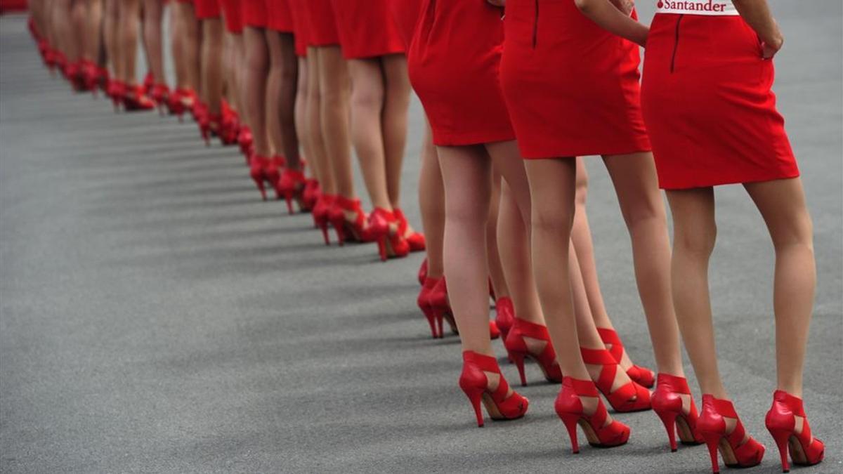 Las 'Grid Girls' desaparecen de la parrilla de la Fórmula 1