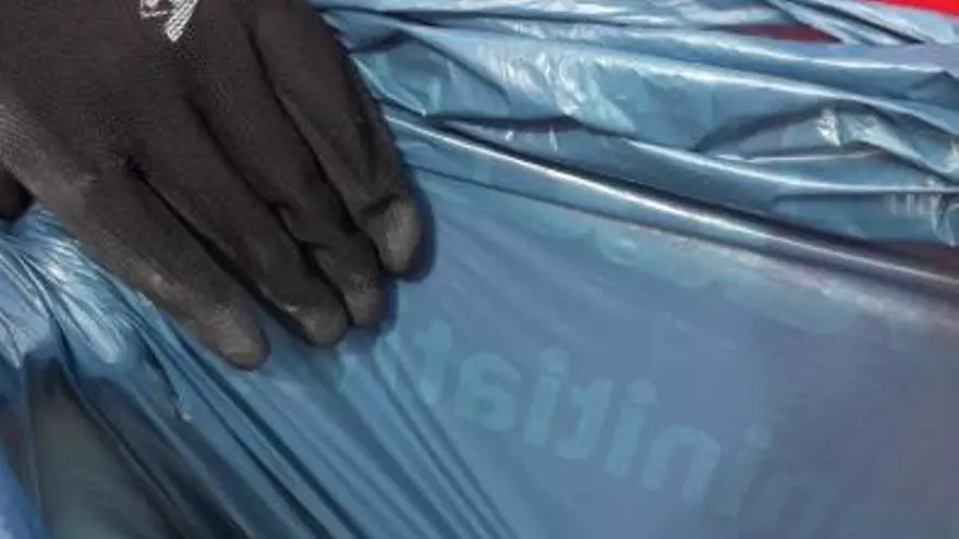 Dieciocho kilos de basura en San Lorenzo