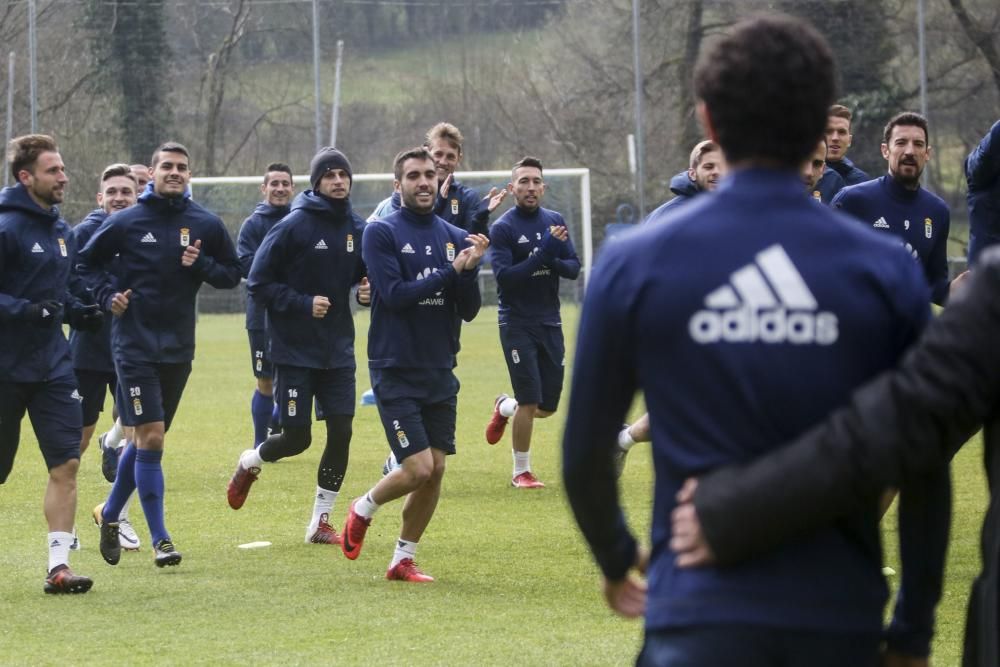 Entrenamiento del Real Oviedo