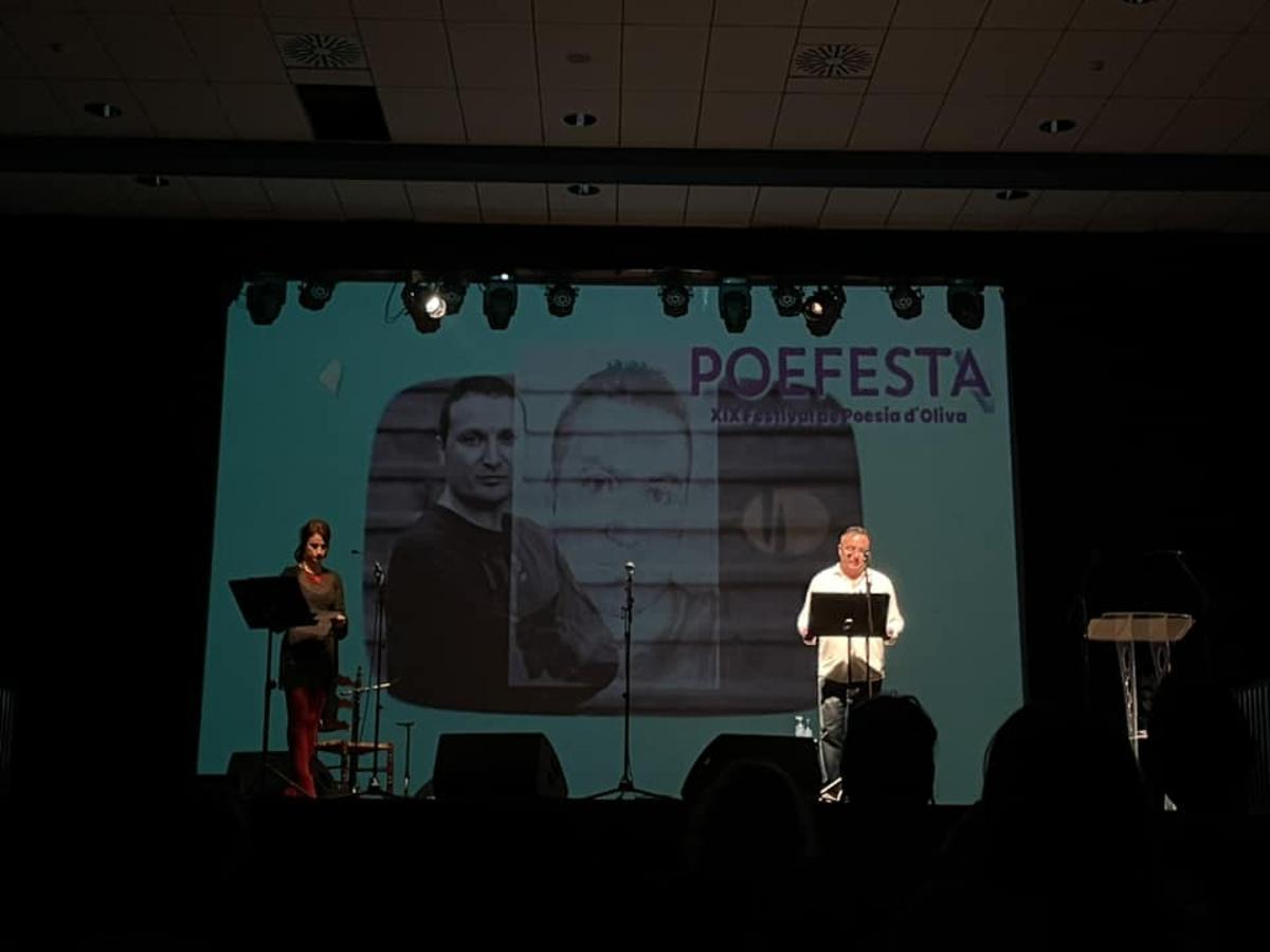 Celebración del Poefesta en Oliva, en imagen de archivo.