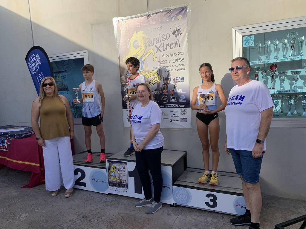 Entrega de premios del Cross Paraíso Xtreme