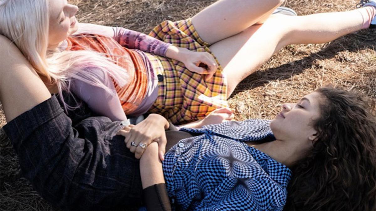 Zendaya y Hunter Schafer, en 'Euphoria'