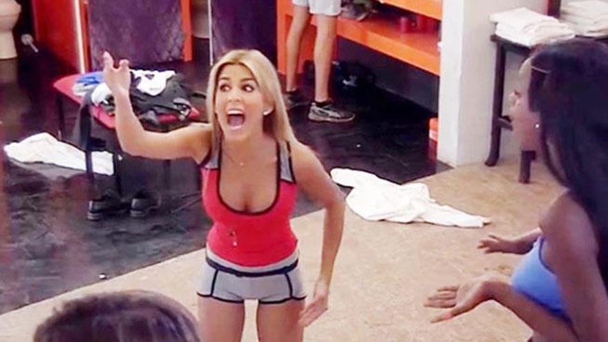 Oriana en el reality chileno.