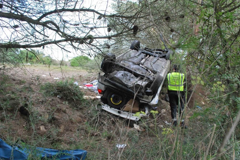 Accidente mortal en la carretera Felanitx-Manacor