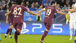 Slovan Bratislava - Manchester City: El gol de Ilkay Gundogan