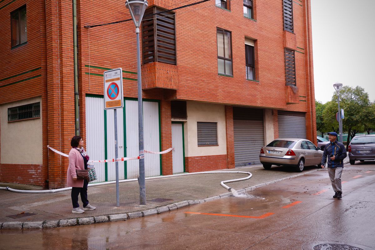 La borrasca Claudia deja un rastro de incidencias