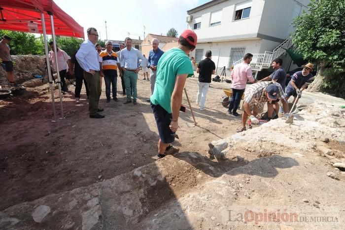 Excavaciones arqueológicas en Monteagudo