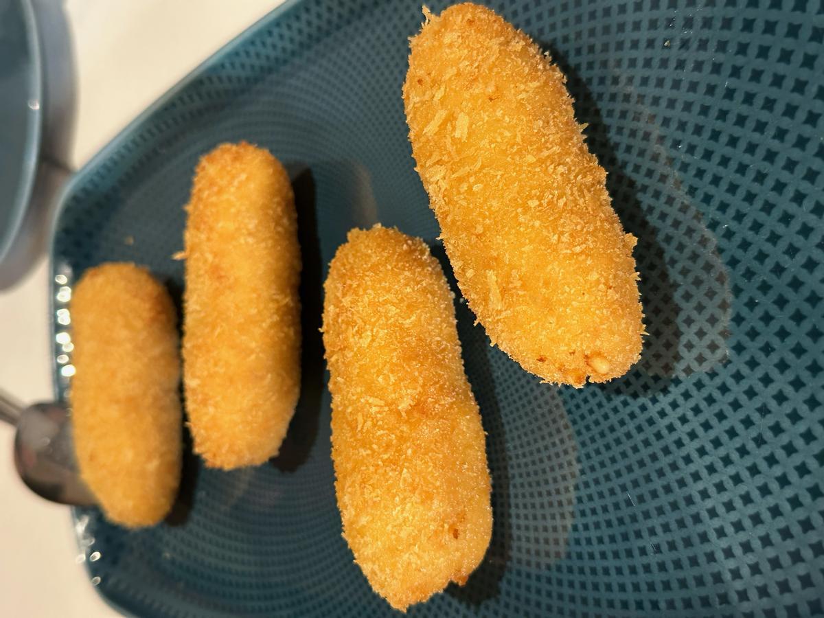 Croquetas de sobrasada y queso de Mahón