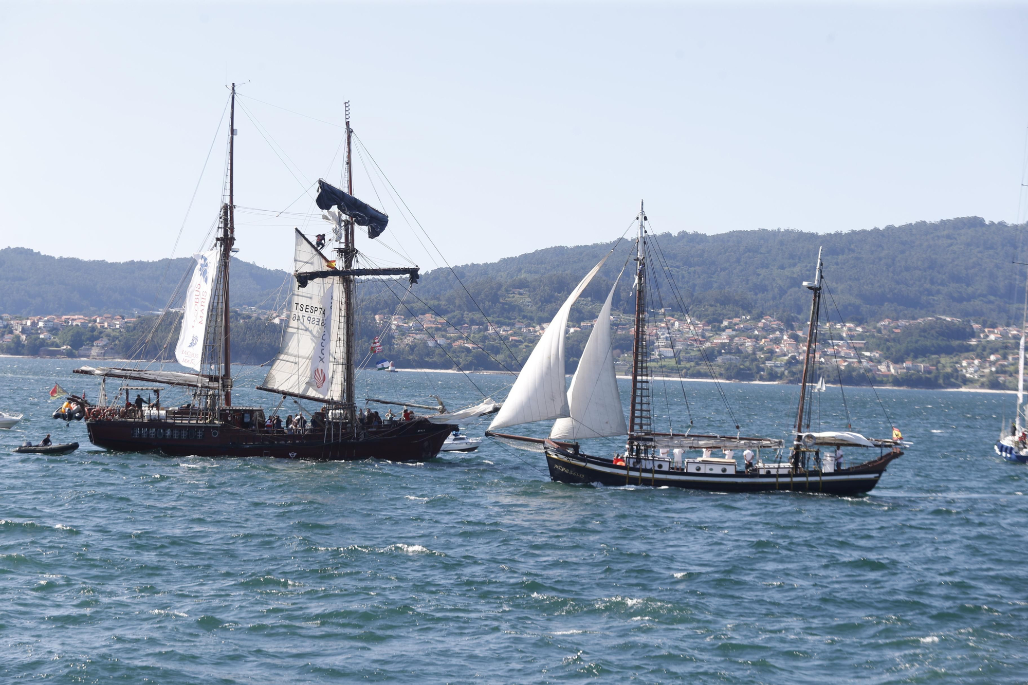 La Iacobus Maris arriba en Vigo