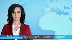 Katy Perry fa de noia del temps per a Unicef