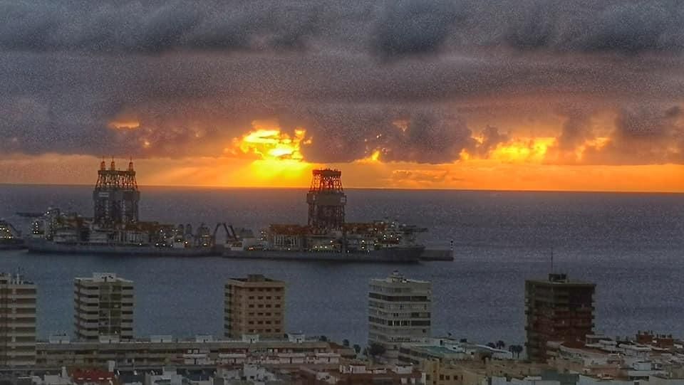 Amanecer en Las Palmas de Gran Canaria (24/05/18)