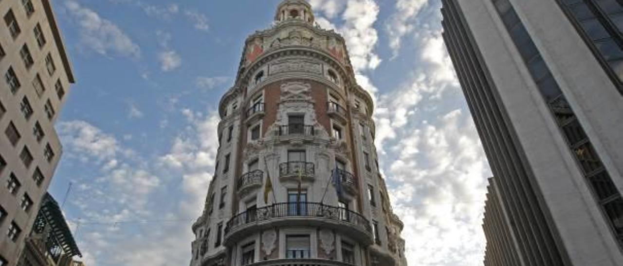 Sede central del Banco de Valencia en la calle Pintor Sorolla.