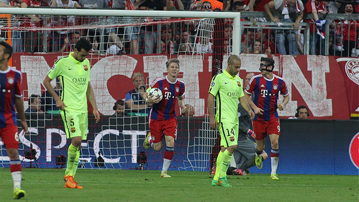 Así fue la derrota del Barça ante el Bayern (3-2) en 2015