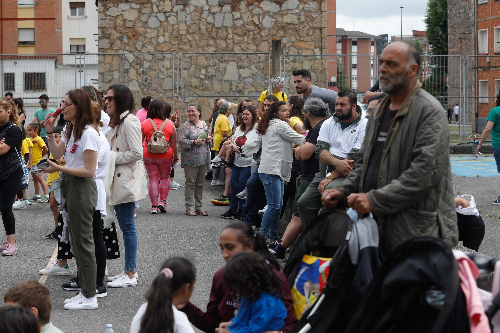 Así fue la última jornada escolar en Avilés