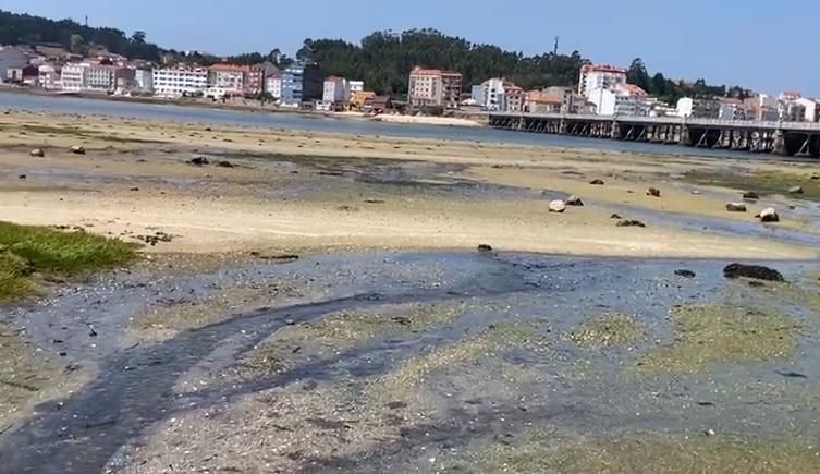 La zona afectada.