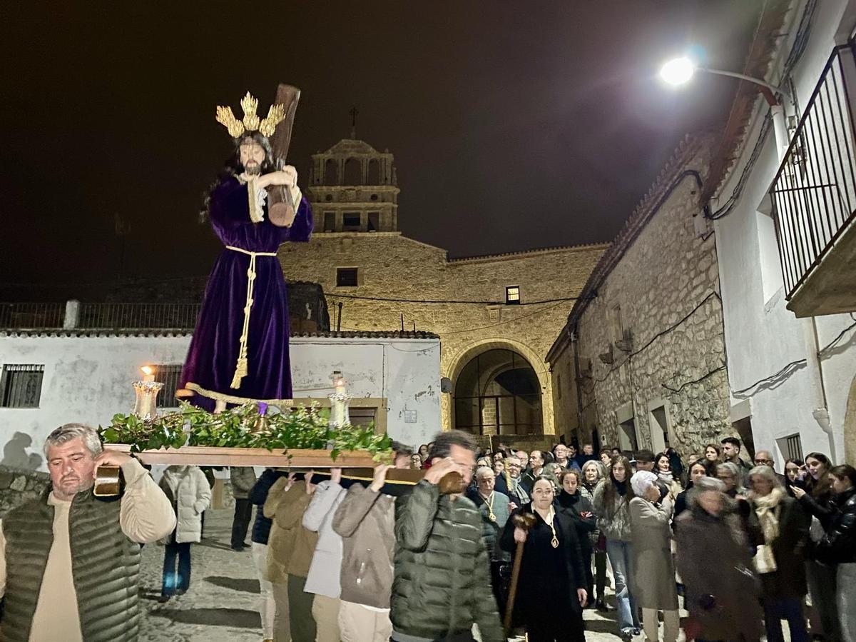 El Nazareno a su paso por la Plazuela del Prior Quiroga
