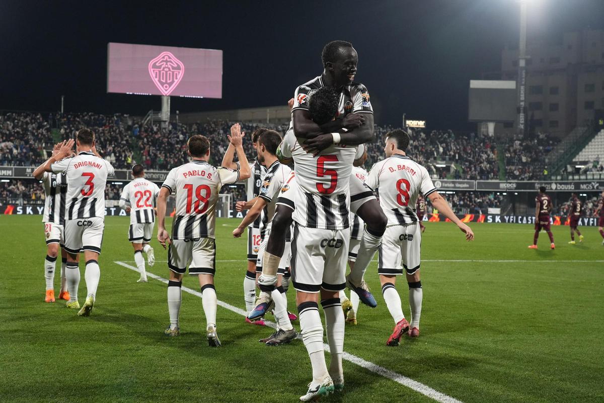 Un gol del extremo Awer Mabil en la primera mitad encarriló la última victoria del Castellón en el SkyFi Castalia, contra el Leganés.