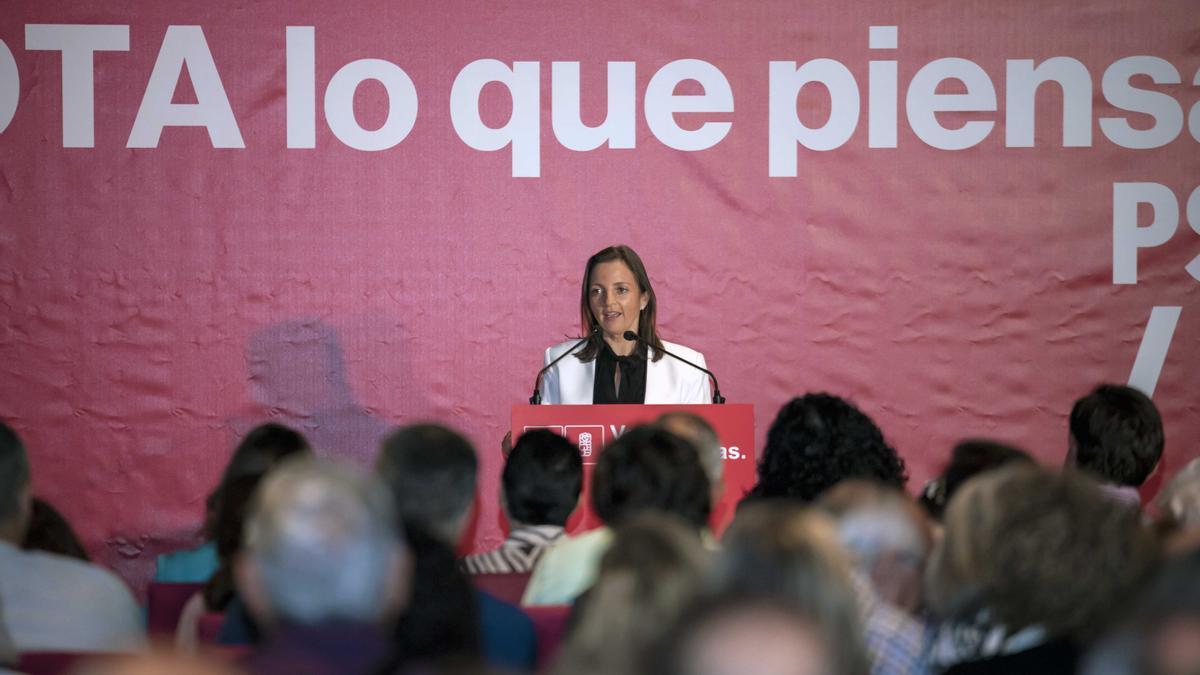 La candidata socialista de Benidorm Cristina Escoda.