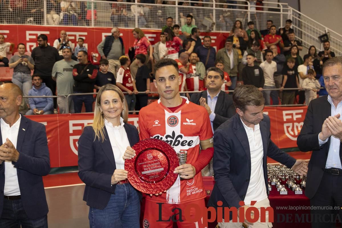 Así se vivió en Cehegín la final de la Copa Presidente de Fútbol Sala