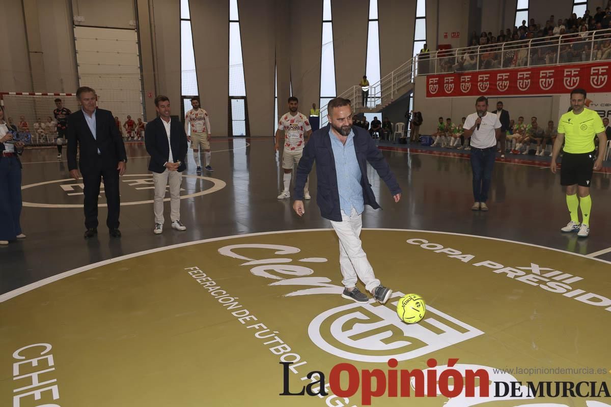 Así se vivió en Cehegín la final de la Copa Presidente de Fútbol Sala