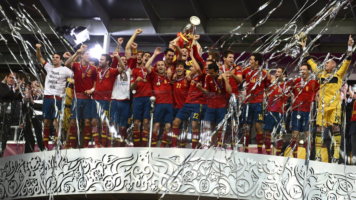 España gana la Eurocopa de 2012