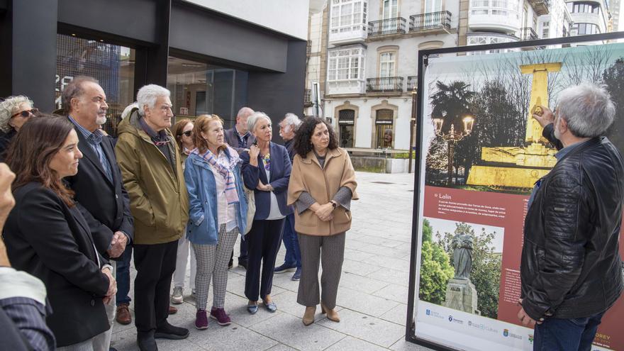 Exposición &#039;Os vieiros de Asorey&#039; en la plaza de Lugo